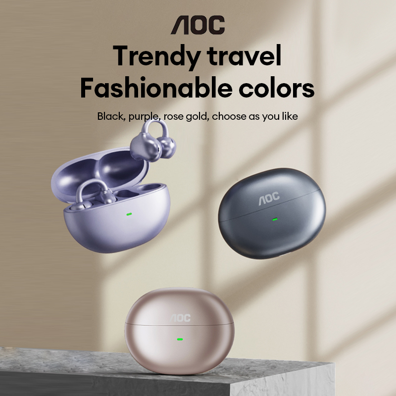 Headphones - Auriculares inalámbricos Bluetooth AOC ACD2544 con