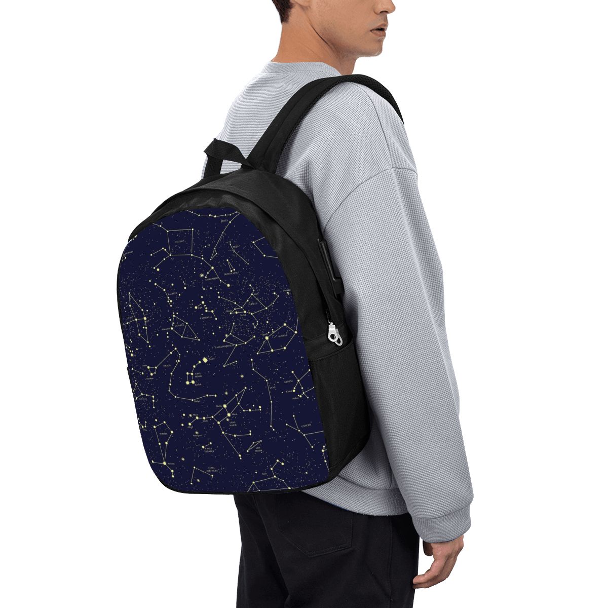 Laptops - Mochila con estampado de cielo nocturno,
