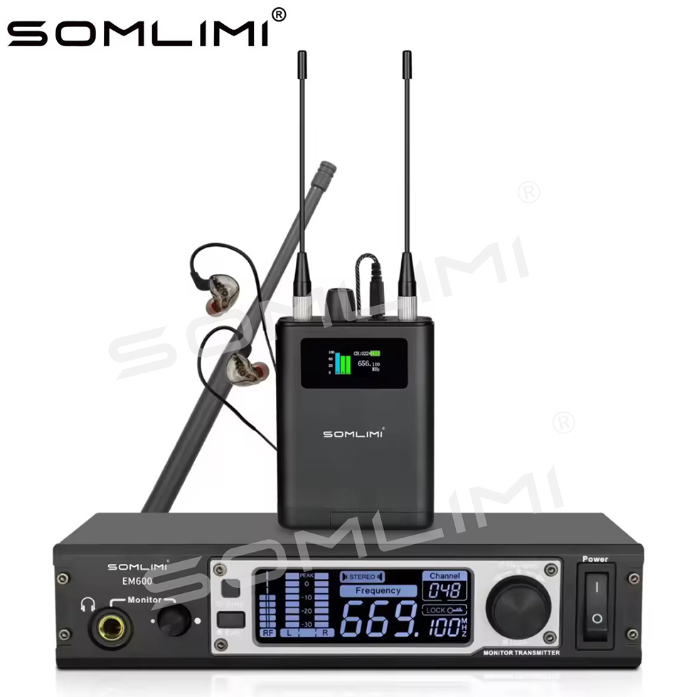 In Ear Monitors For Singers - SOMLIMI Sistema de Monitoreo Inalámbrico Profesional