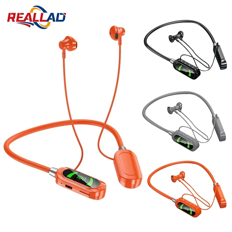 Magnetic Neckband Sports Earphones - Nuevos auriculares inalámbricos YG07 5,3, auriculares