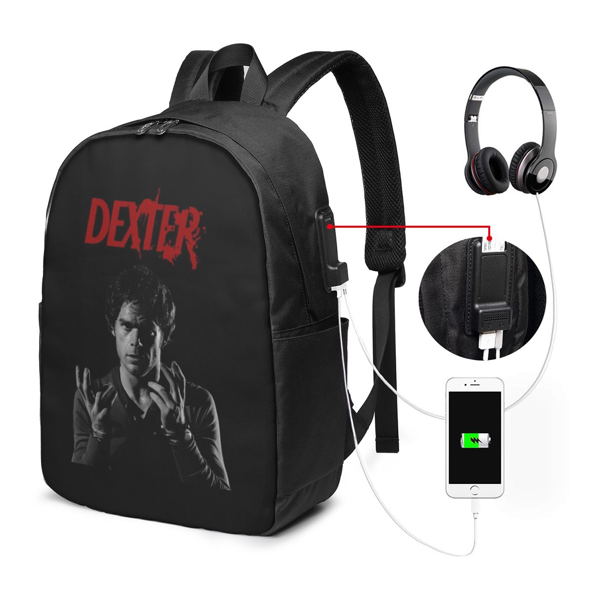 Laptops - Mochila de la película Dexter Morgan,