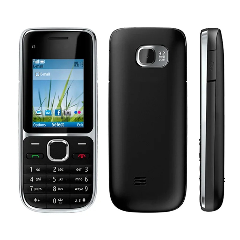 Cameras - Teléfono móvil Nokia C2-01 reacondicionado, desbloqueado