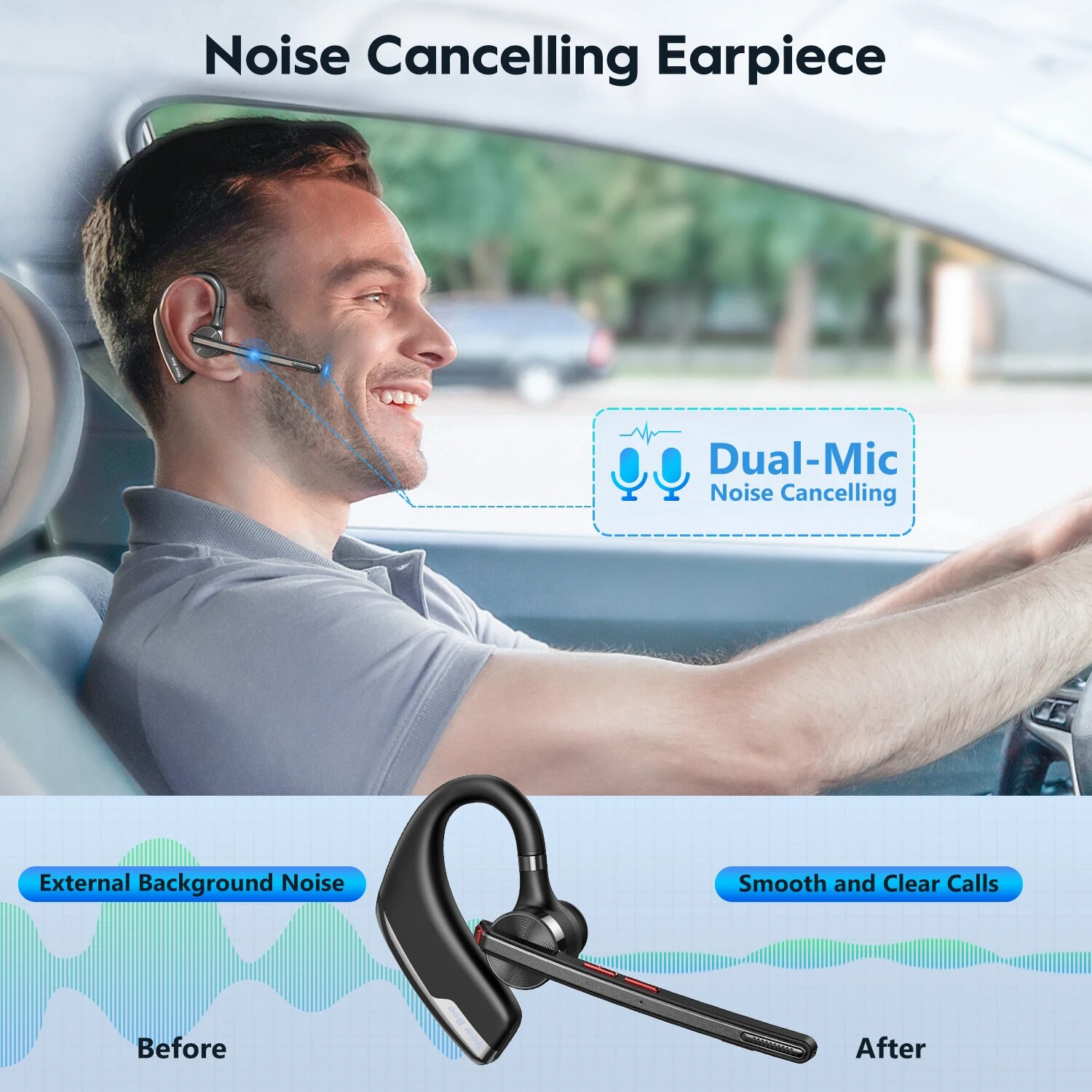 New Bee-auriculares inalámbric - Open Ear Air Conduction Headphones reseña y precio
