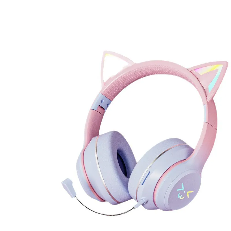 Auriculares inalámbricos con B - Cat Ear Bluetooth Headset Led reseña y precio