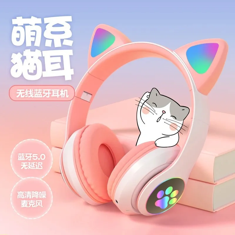 Auriculares Bluetooth con orej - Cat Ear Bluetooth Headset Led reseña y precio