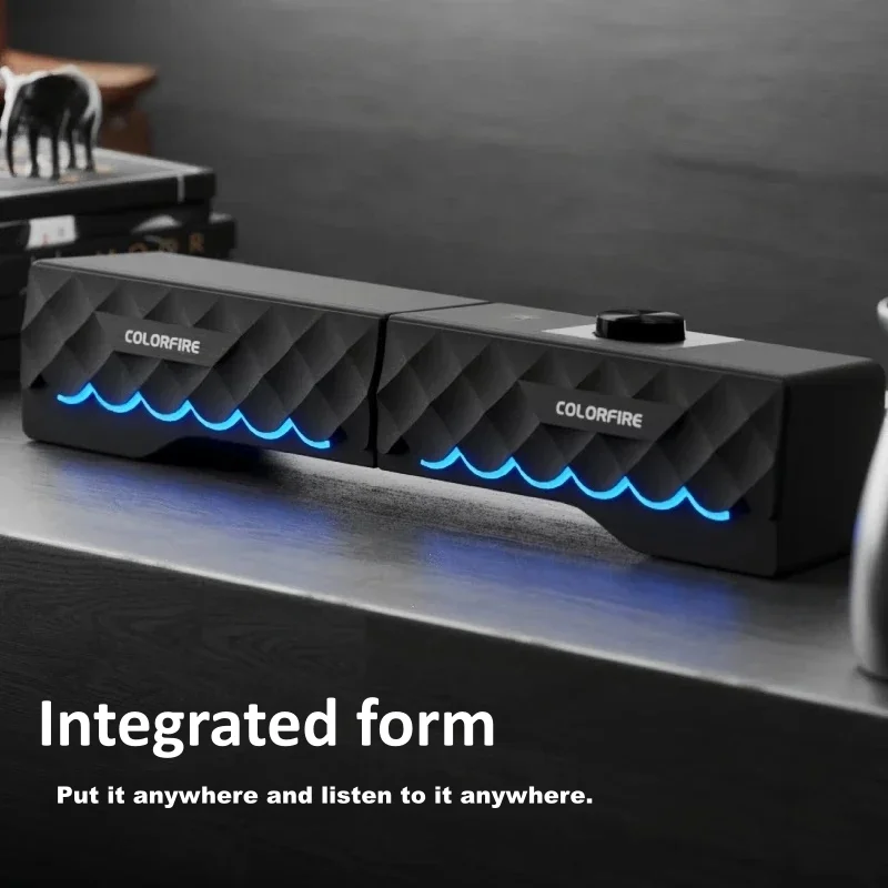 Calidad de sonido HIFI, altavo - Rgb Computer Soundbar For Pc reseña y precio