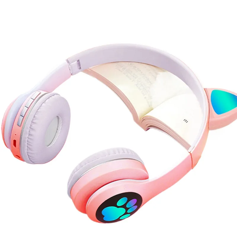 Auriculares Inalámbricos con O - Cat Ear Bluetooth Headset Led reseña y precio