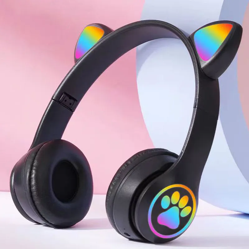 Auriculares Inalámbricos con O - Cat Ear Bluetooth Headset Led reseña y precio
