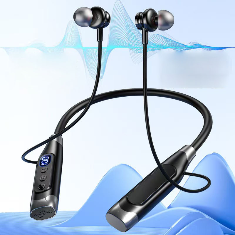 Auriculares inalámbricos estér - Magnetic Neckband Sports Earphones reseña y precio