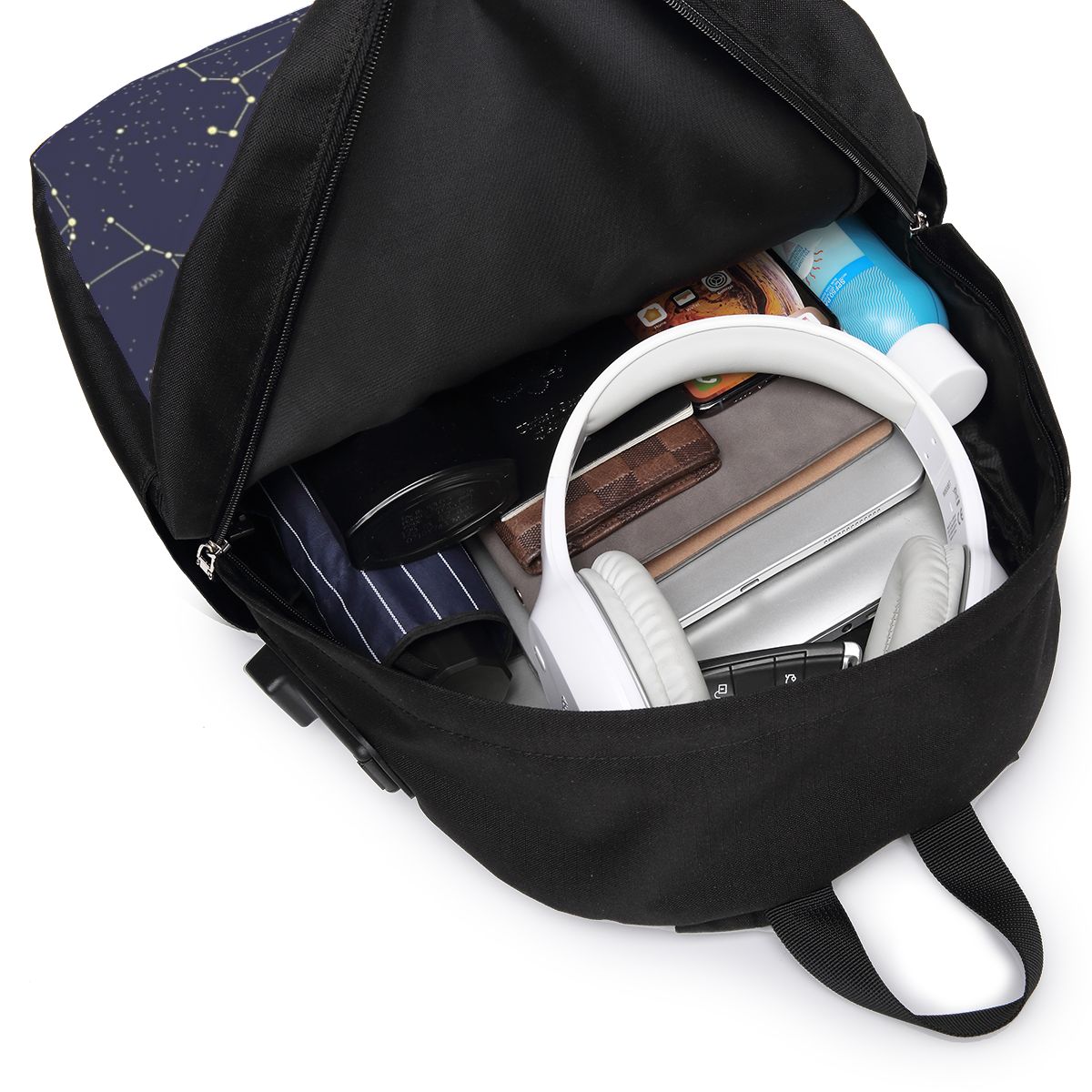 Mochila con estampado de cielo - Laptops reseña y precio