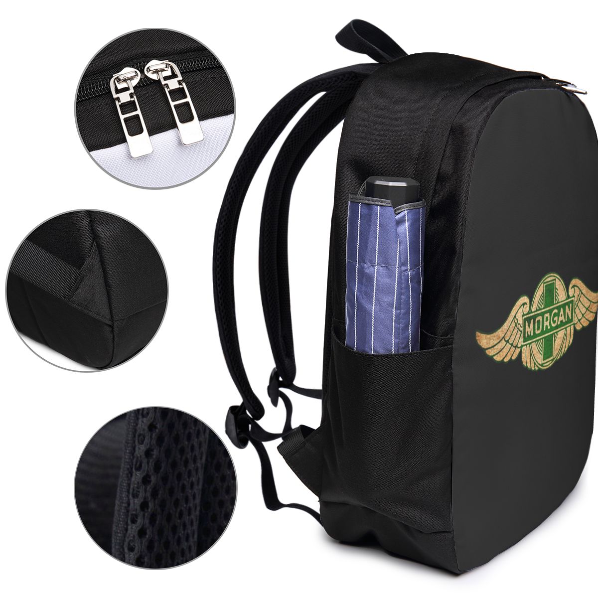 Mochila Morgan Motor Car Compa - Laptops reseña y precio