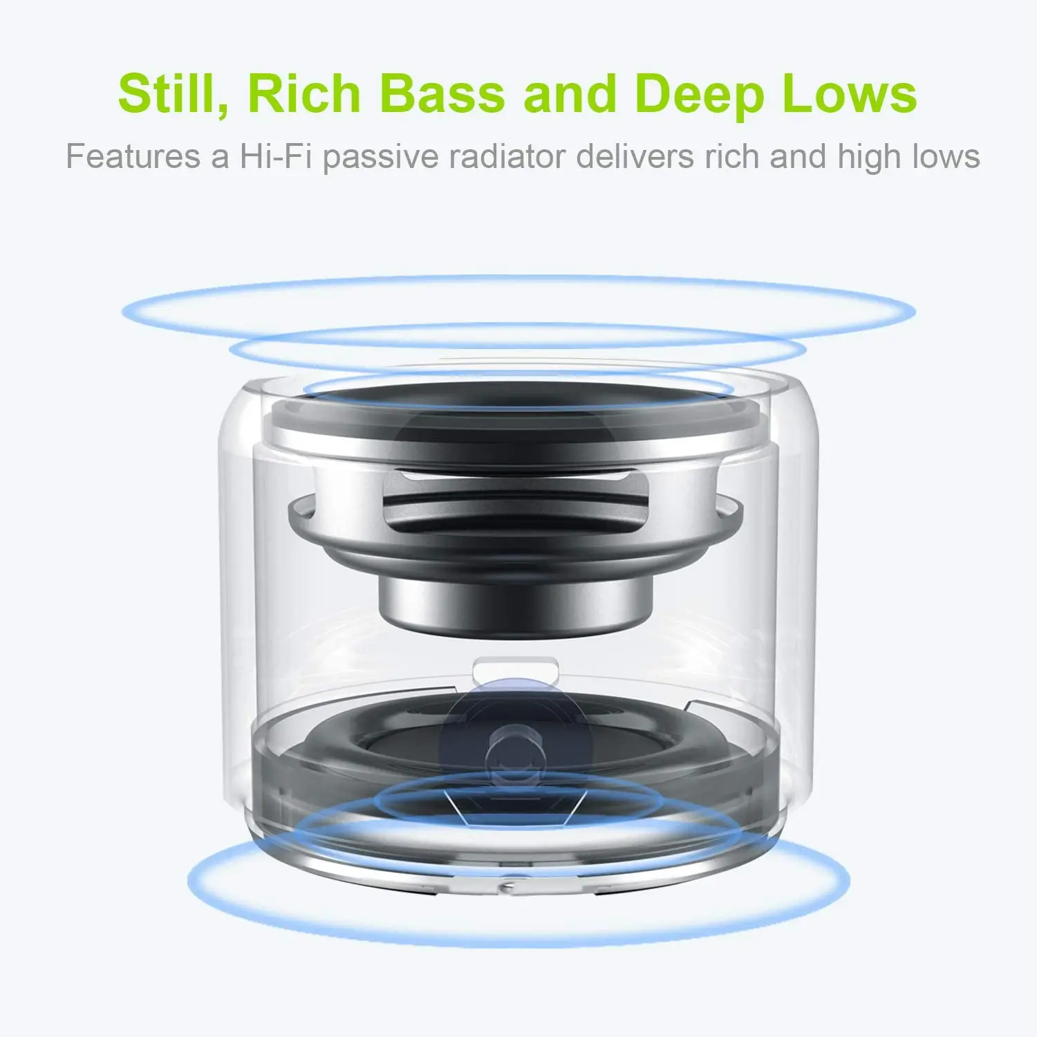 Mini altavoz Bluetooth EWA A10 - Portable Bluetooth Speaker Waterproof Ipx7 reseña y precio