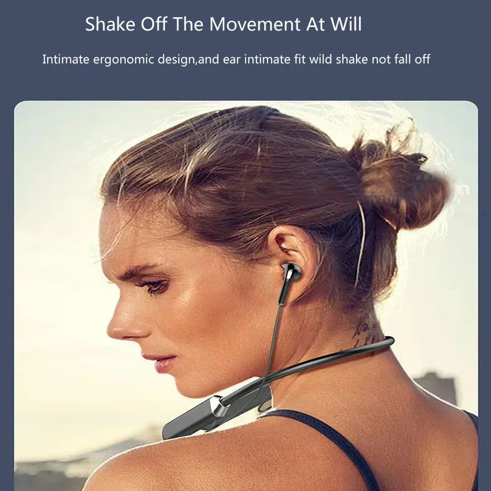 Auriculares inalámbricos con B - Magnetic Neckband Sports Earphones reseña y precio
