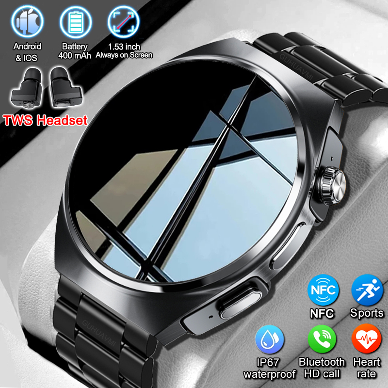 Para hombre mujer nuevo reloj  - Tws Earbuds Bluetooth 5.3 reseña y precio