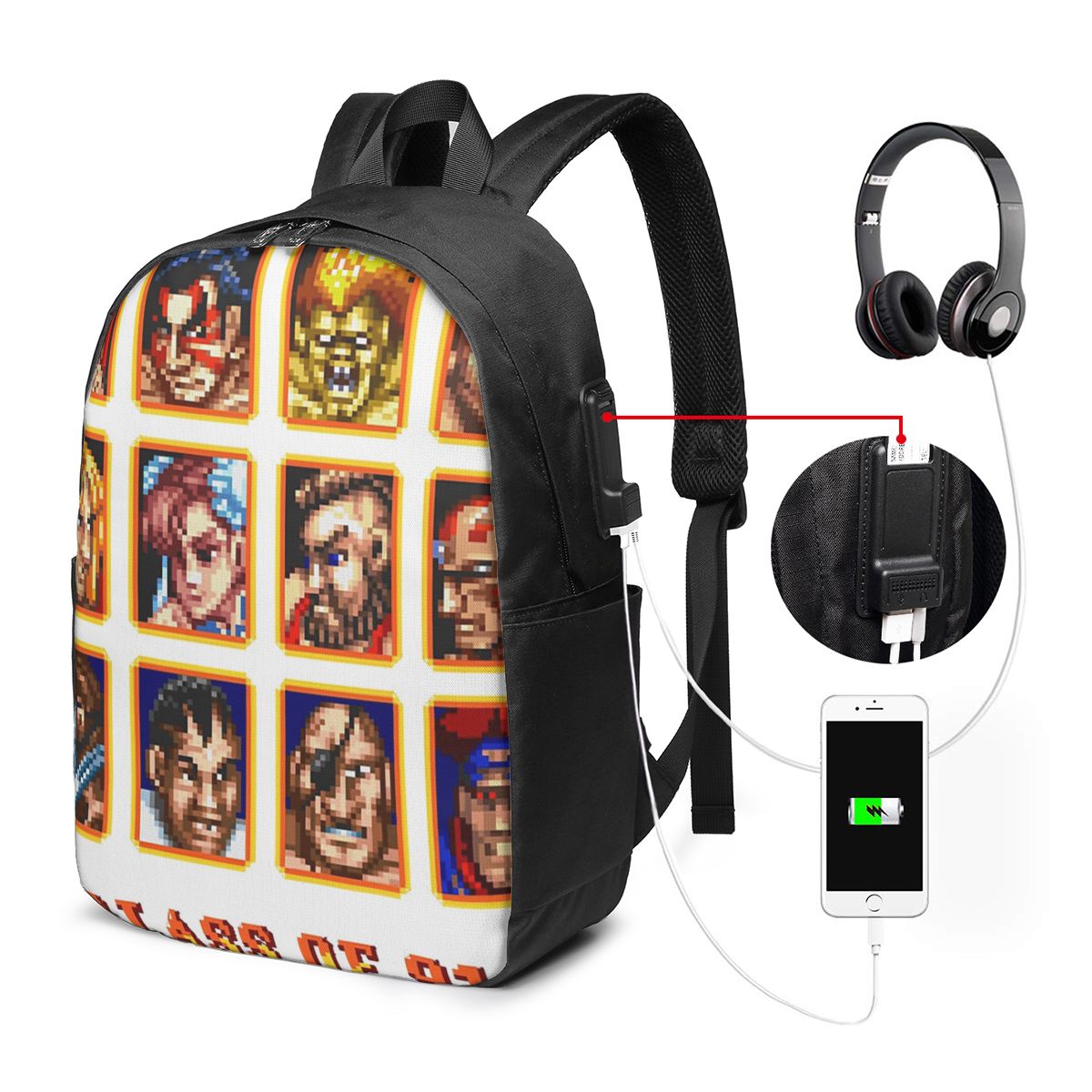 Mochila Defeated Portraits Sup - Laptops reseña y precio