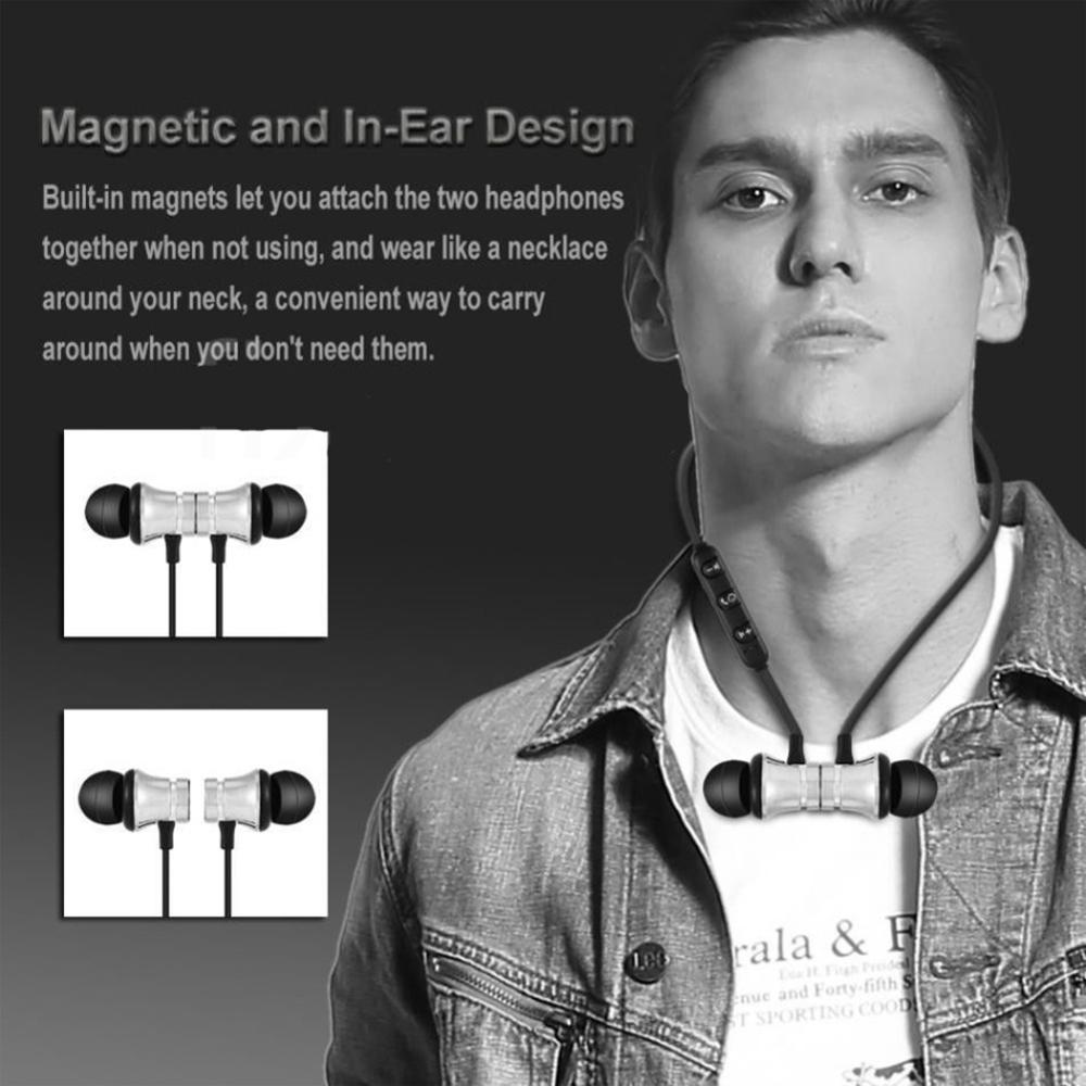 Auriculares intrauditivos con  - Magnetic Neckband Sports Earphones reseña y precio