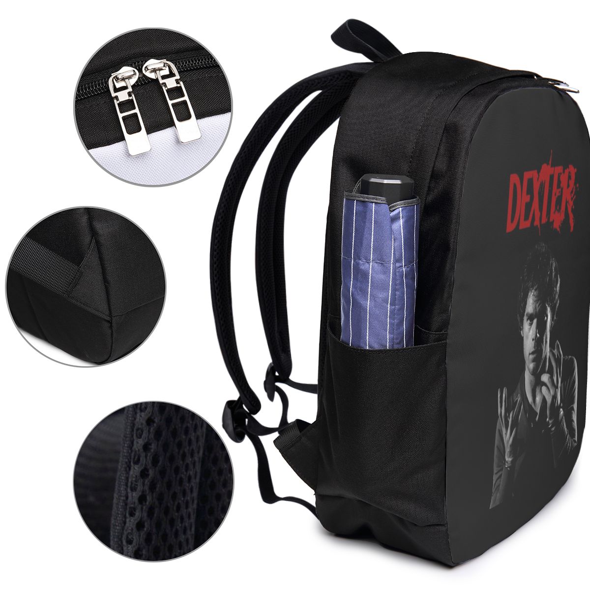 Mochila de la película Dexter  - Laptops reseña y precio