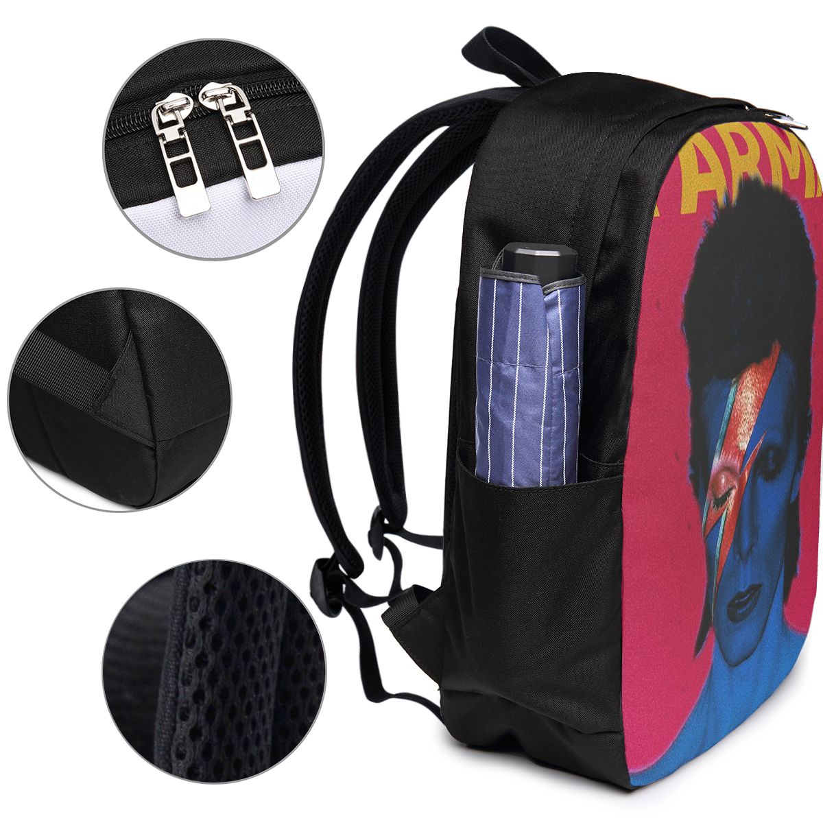 Mochila Davids Bowied, bolsa d - Laptops reseña y precio