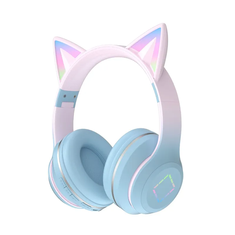 Auriculares inalámbricos Bluet - Cat Ear Bluetooth Headset Led reseña y precio