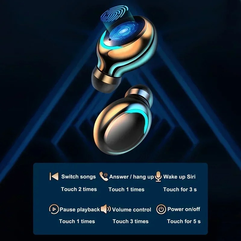 Nuevos auriculares Bluetooth F - Tws Earbuds Bluetooth 5.3 reseña y precio