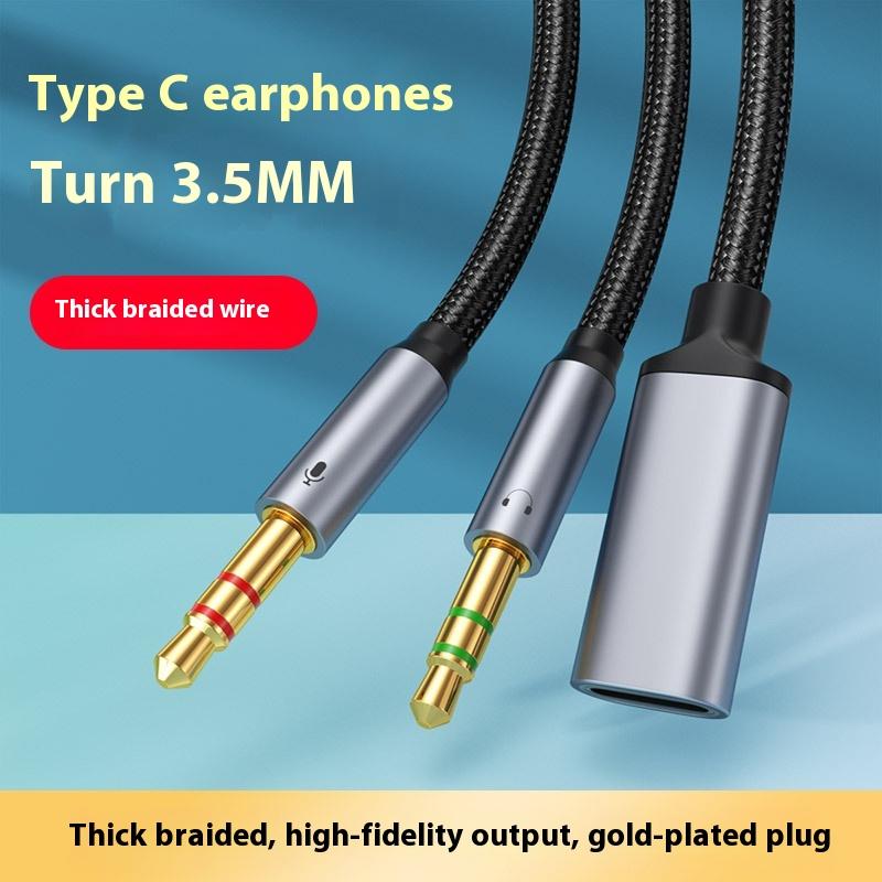 Accesorios para teléfono, tabl - Type C Wired Earphones With Mic reseña y precio