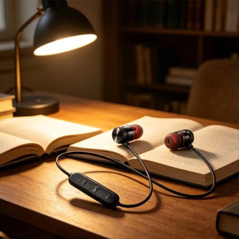 Auriculares Bluetooth con band - Magnetic Neckband Sports Earphones reseña y precio