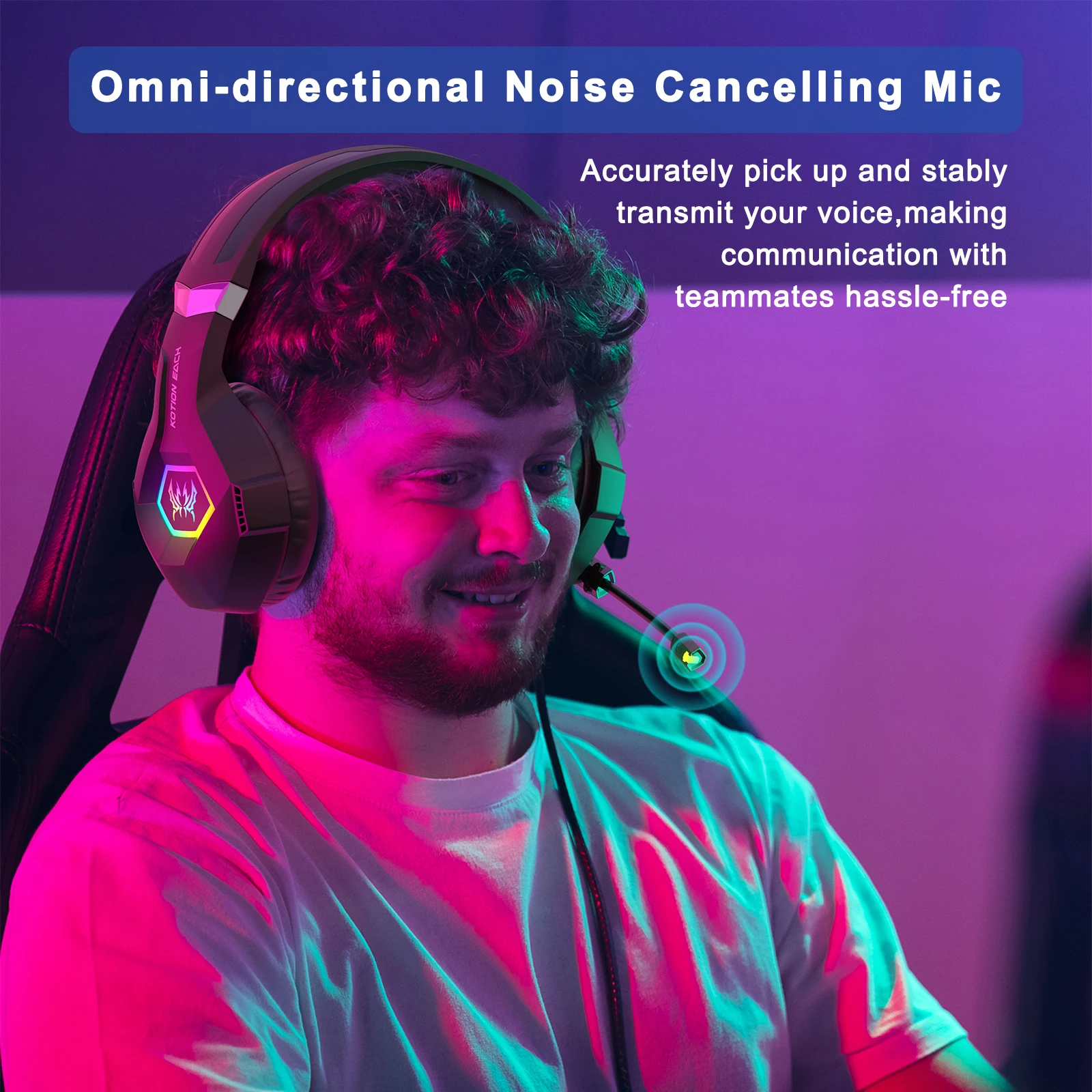Auriculares para juegos por ca - Gaming Headset With Mic Rgb reseña y precio