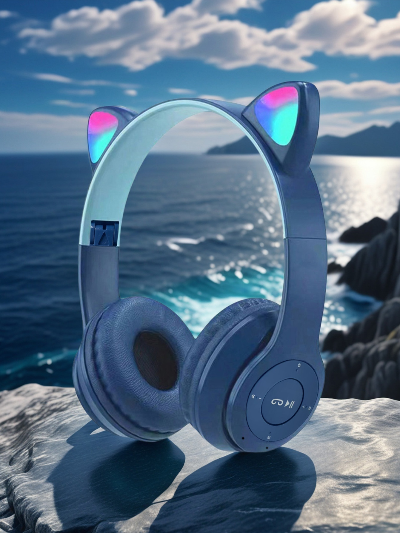 Auriculares con orejas de gato - Cat Ear Bluetooth Headset Led reseña y precio